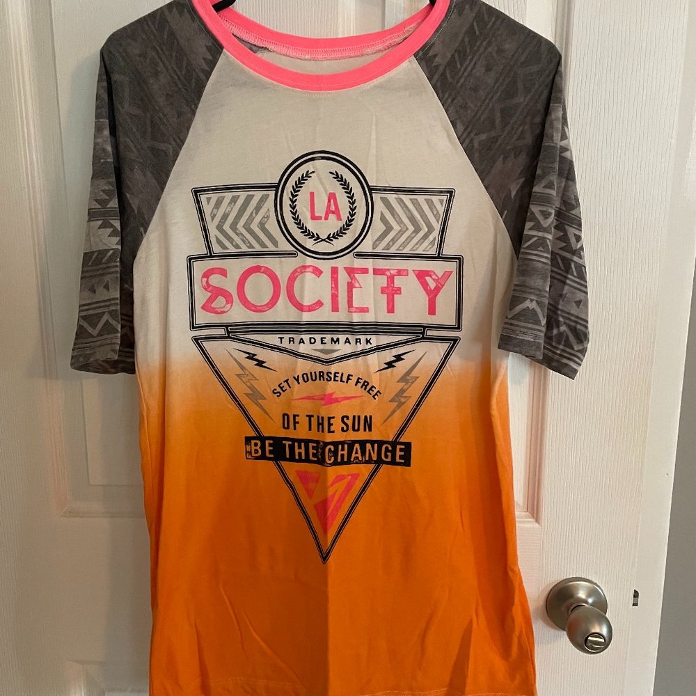 Society Three Quarter Sleeve Shirt
